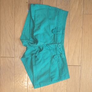 $10 Bundled! Teal Low-Rise Shorts